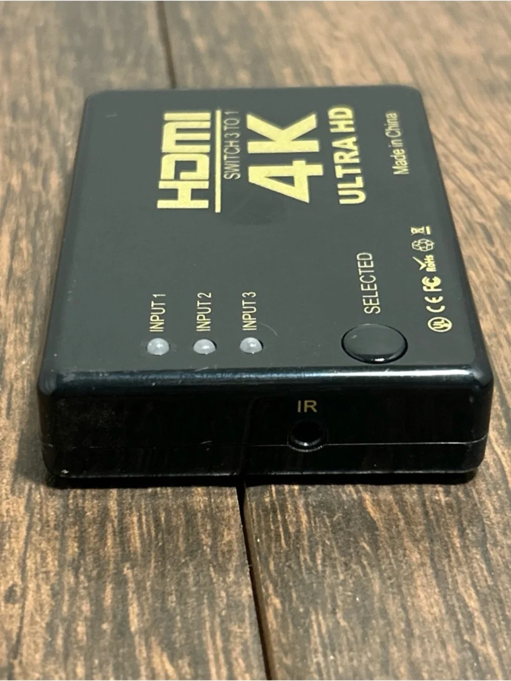 4K HDMI 3 Ports to 1 Switch Hub Full HD Ultra HD DVD HDTV Xbox PS3 PS4 Computer